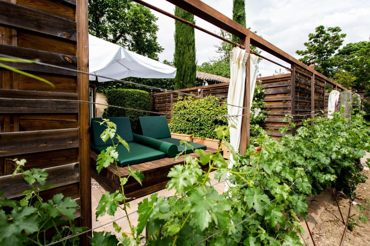 Hacienda Zorita Wine Hotel & Spa Valverdón Extérieur photo Pergola